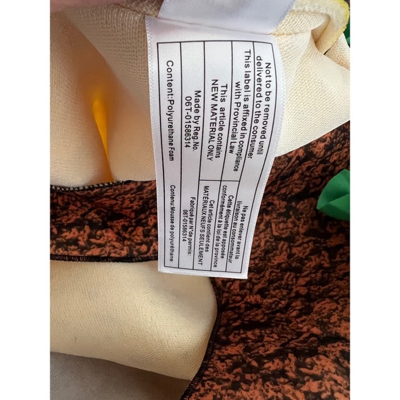 Spirit Halloween Adult Beef Taco Costume‎ With Sombrero Hat One Size - Picture 5 of 11